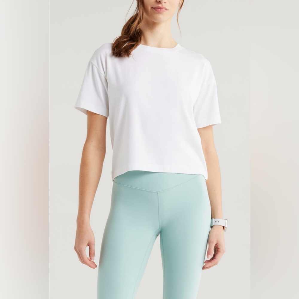 Zella New Take Crewneck T-Shirt in White
